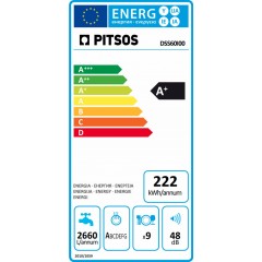 Pitsos Πλυντήριο Πιάτων DSS60I00 (45cm ) Inox Pitsos Πλυντήριο Πιάτων DSS60I00 (45cm ) Inox